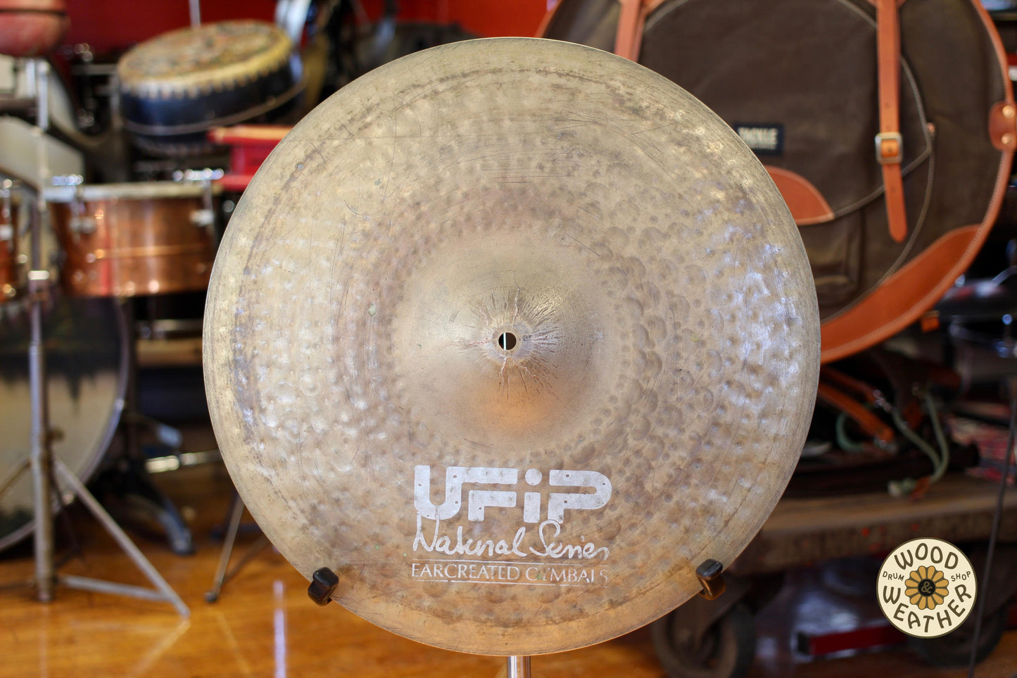 USED UFIP 18" Natural Series Crash Cymbal 1520g