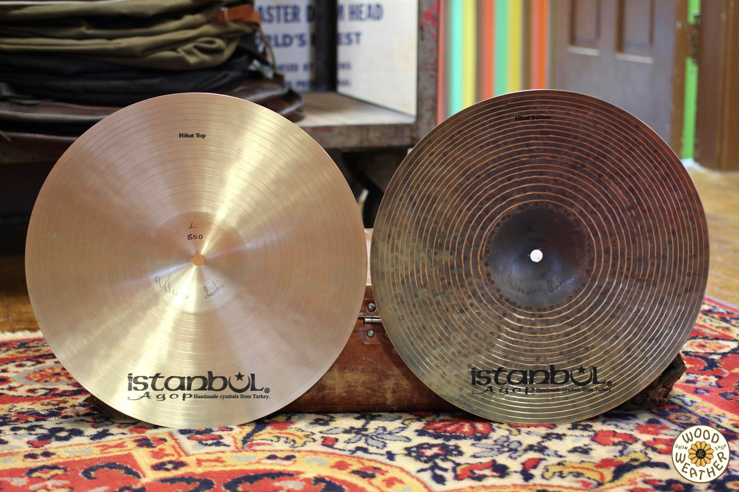 Istanbul Agop 14" Special Edition Jazz Hi-Hat Cymbals 850/1000g