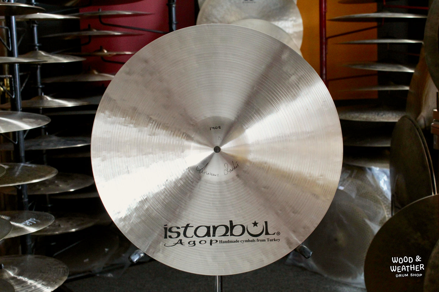 Istanbul Agop 18" Traditional Dark Crash Cymbal 1405g