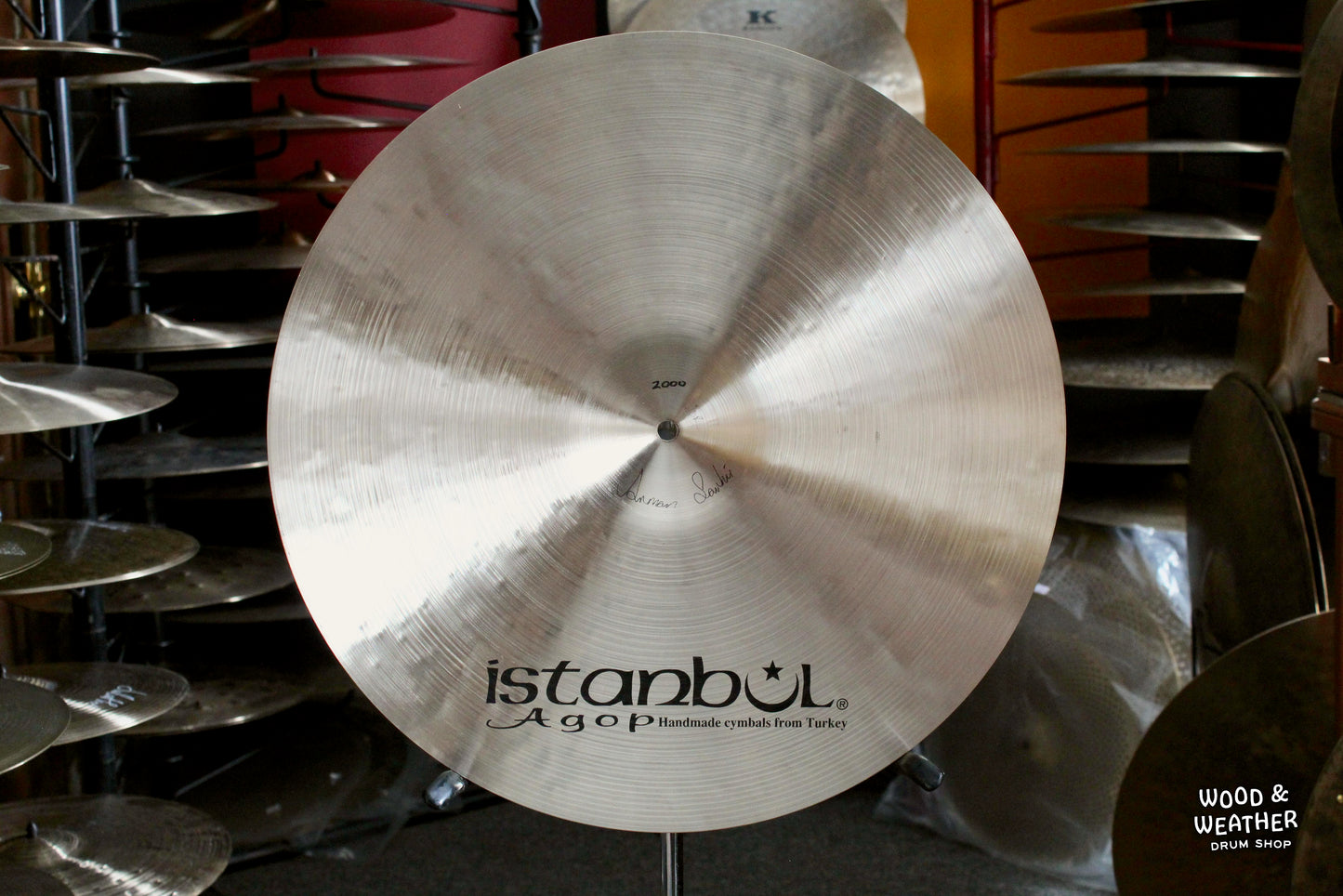 Istanbul Agop 20" Traditional Dark Ride Cymbal 2000g