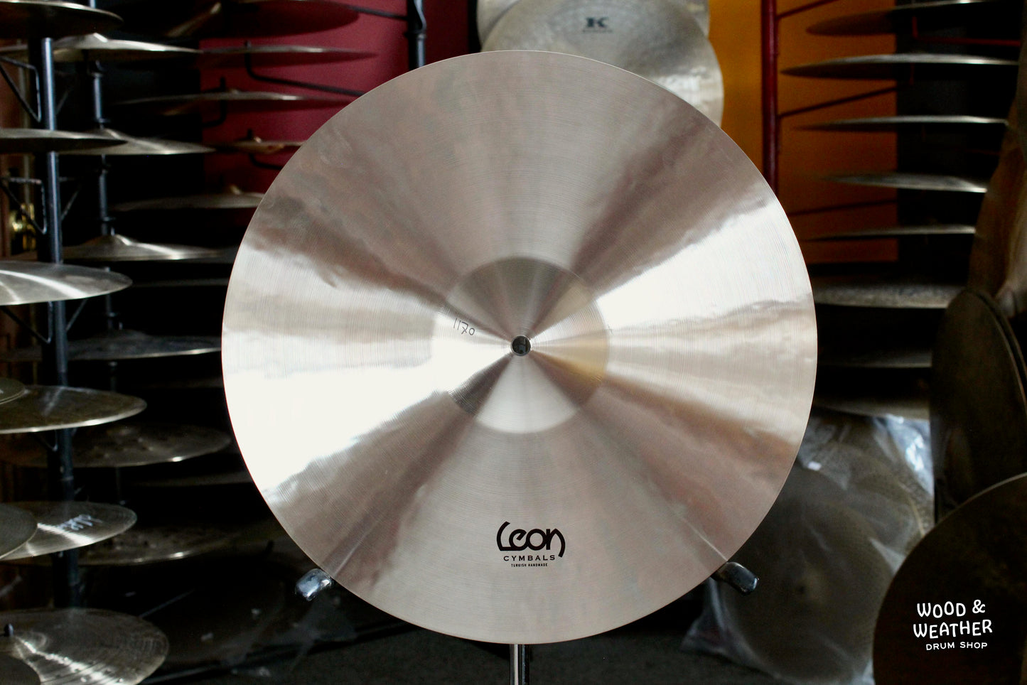 Leon Cymbals 17" Classic Crash Cymbal 1170g