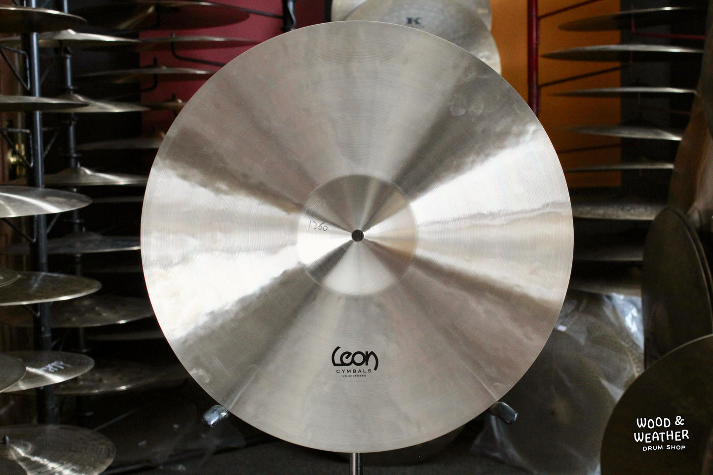 Leon Cymbals 18" Classic Crash Cymbal 1360g