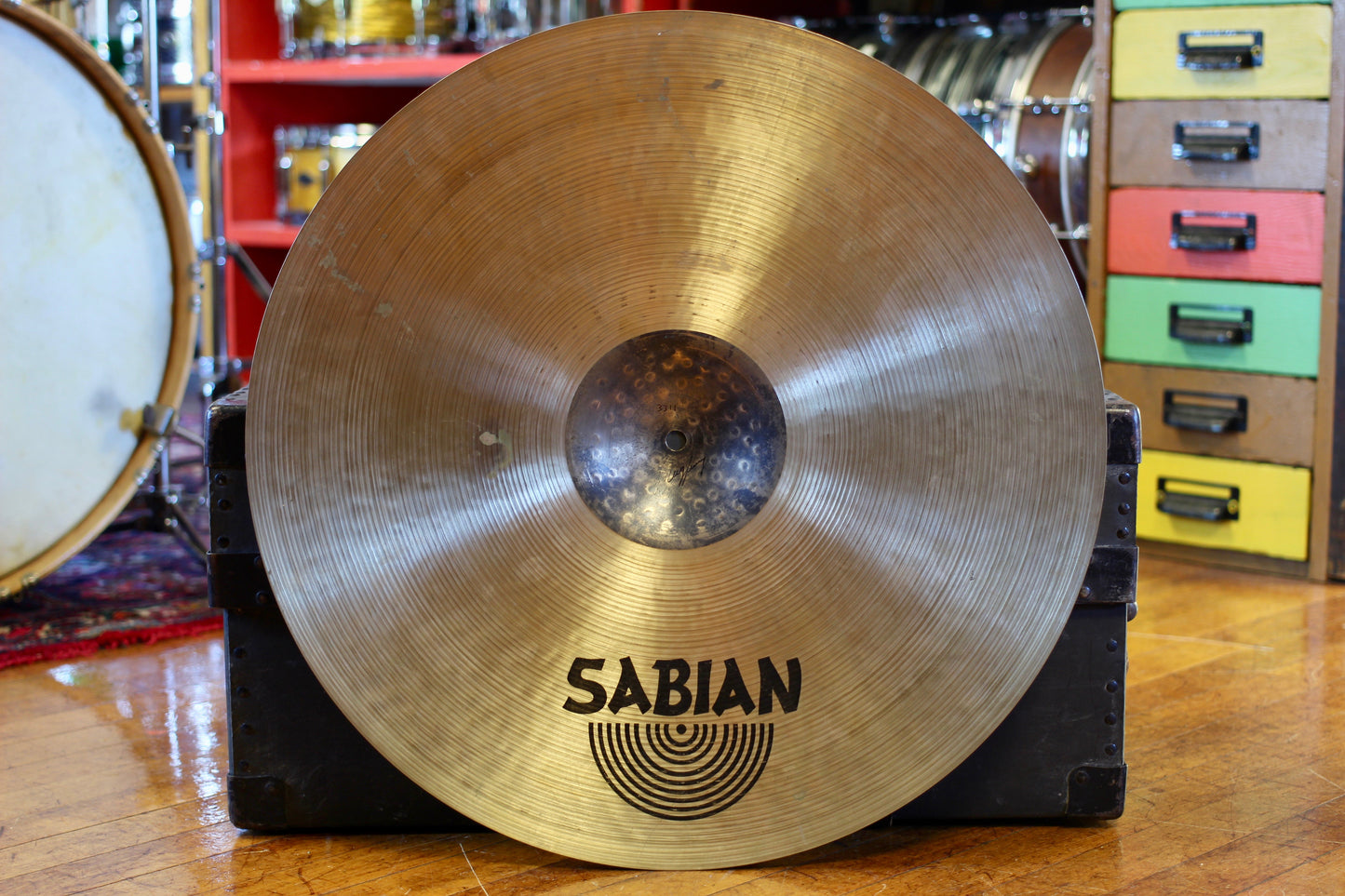 Sabian HH Raw-Bell Dry 21" Ride Cymbal 3311g - USED