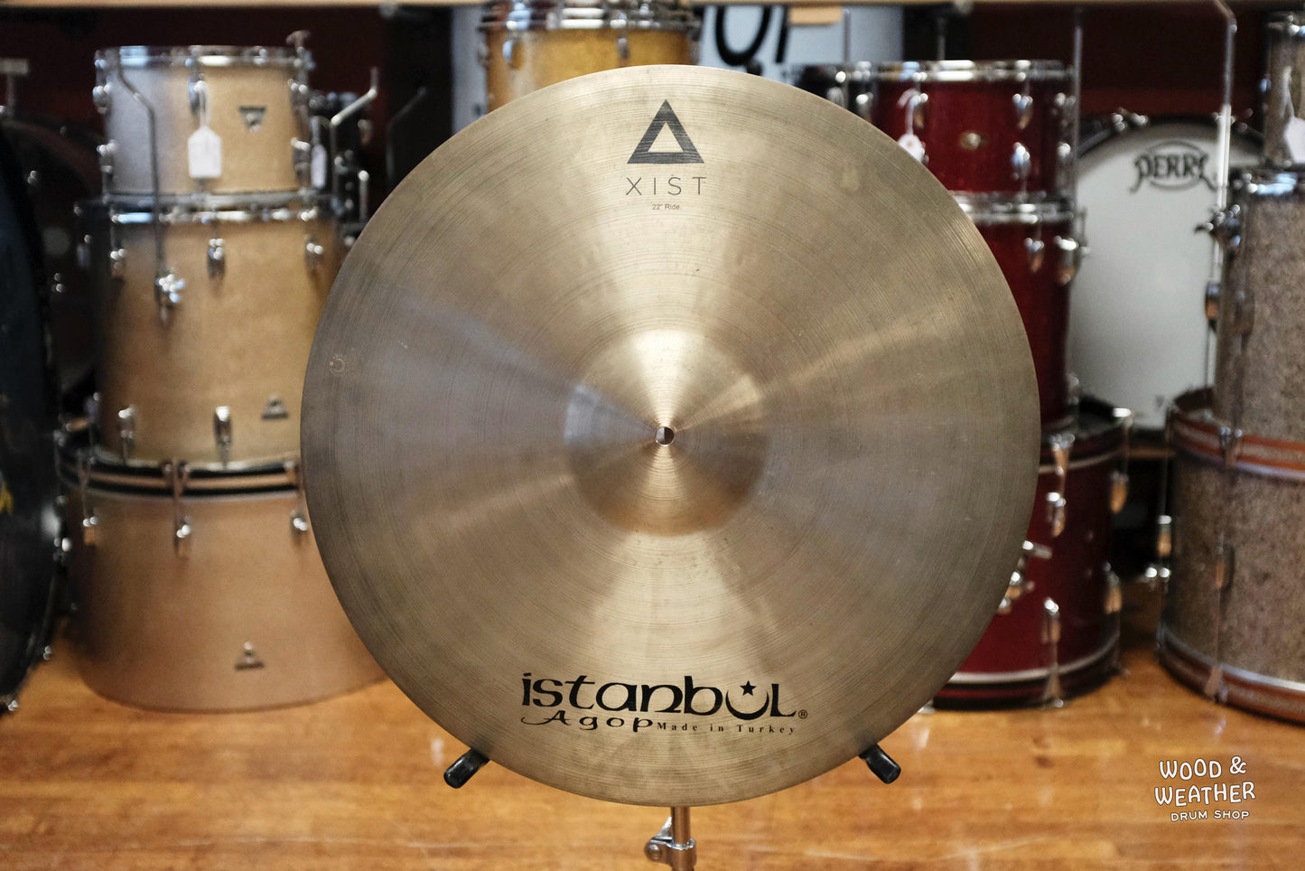 Used Istanbul Agop 22" Xist Ride Cymbal 3200g