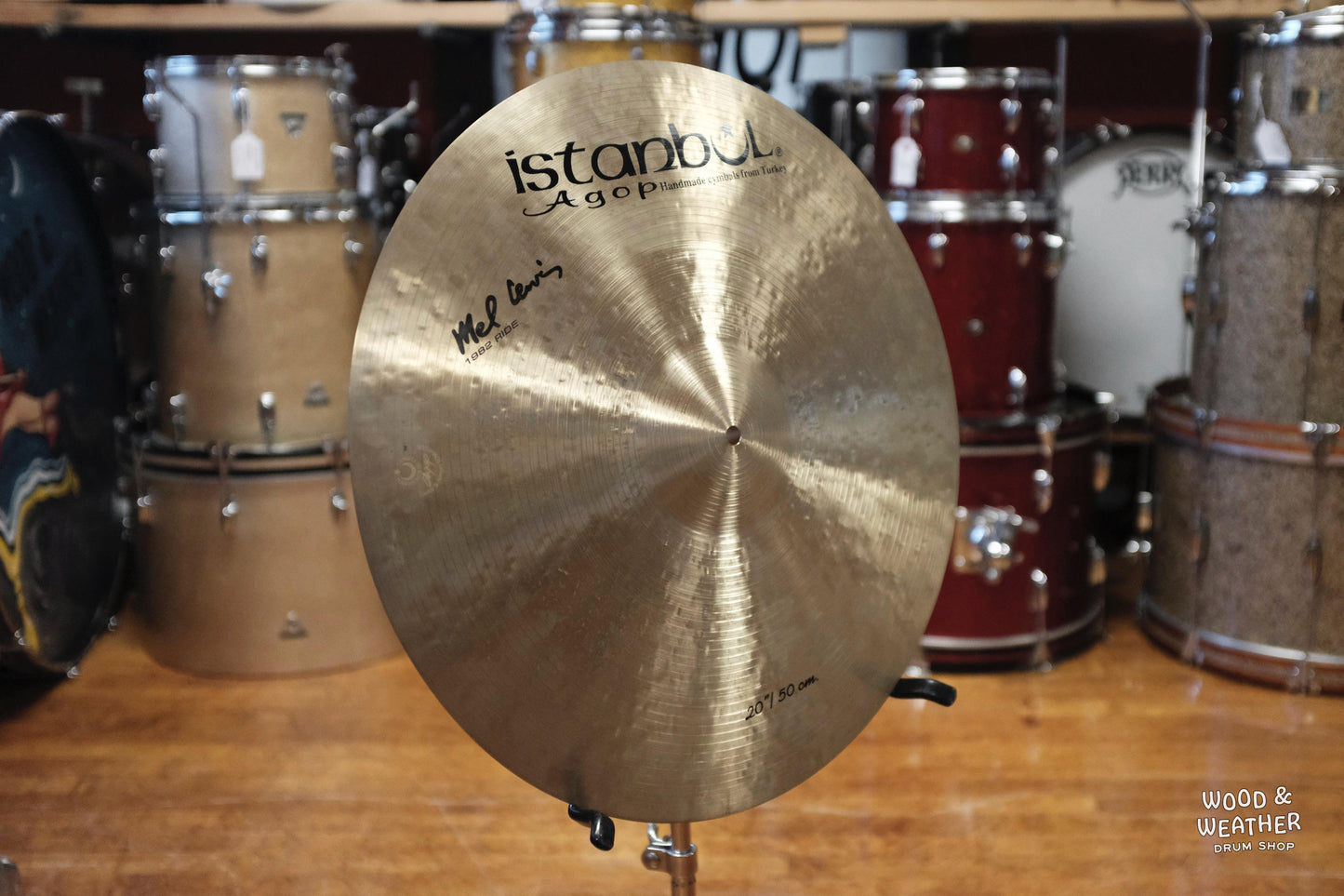 Used Istanbul Agop 20" Mel Lewis 1982 Ride Cymbal 1900g