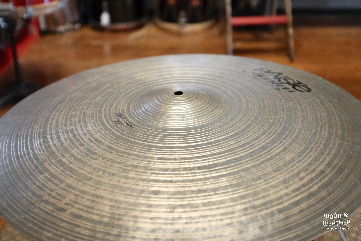 Used Paiste 22" Masters Dry Ride Cymbal 2641g