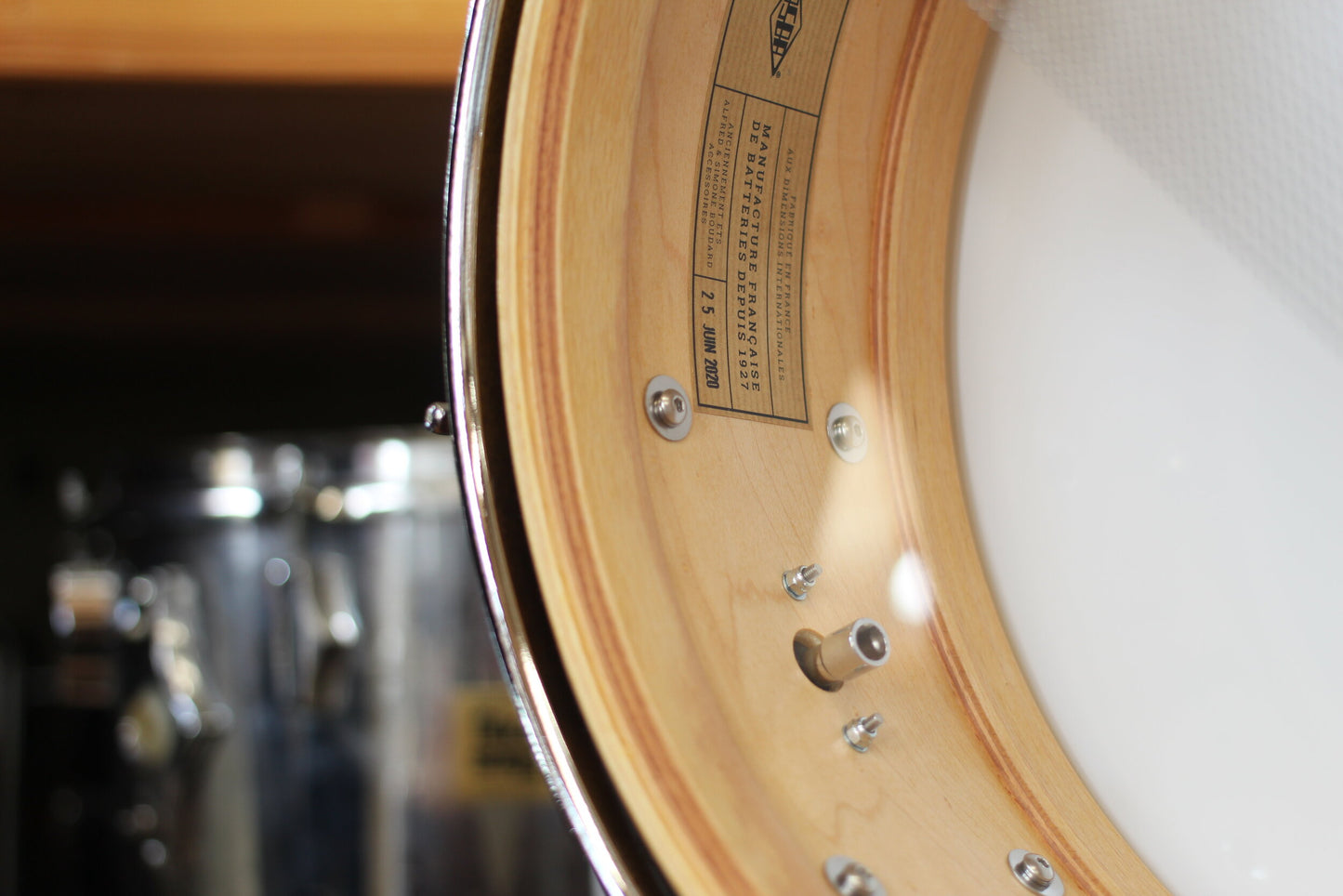 ASBA Drums 'Rive Gauche' Snare Drum 5.5"x14" in Satin Elvin Juane