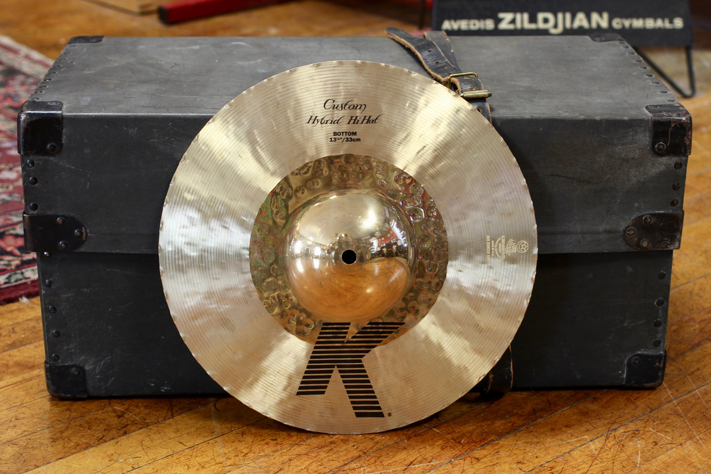 Zildjian K Custom 13.25" Hybrid Hi-Hat Cymbals - USED