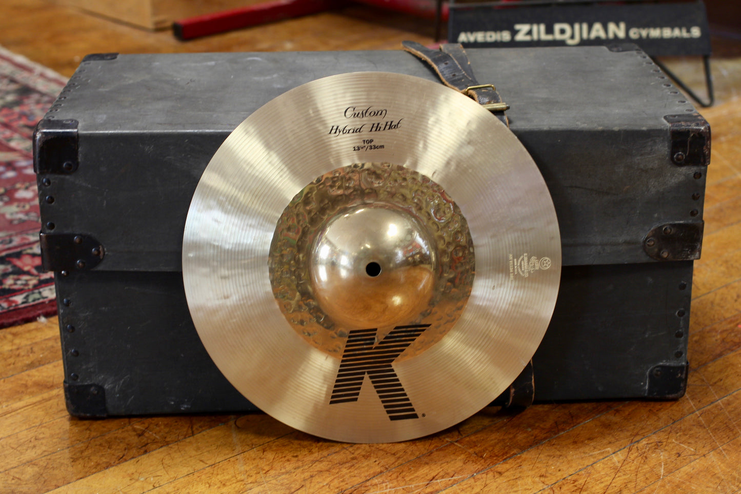 Zildjian K Custom 13.25" Hybrid Hi-Hat Cymbals - USED