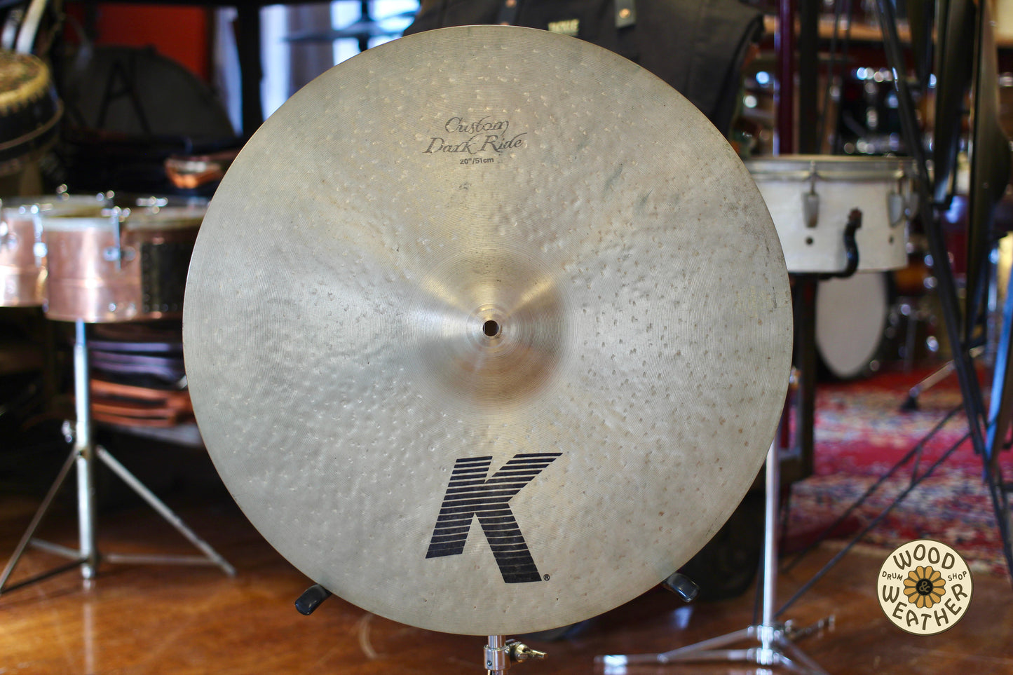 Zildjian K Custom Dark 20" Ride Cymbal 2260g - USED