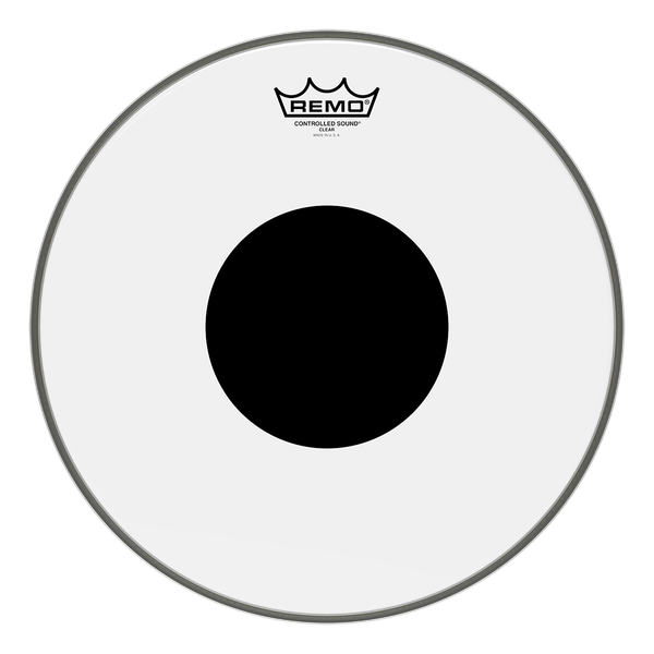 Remo Controlled Sound Clear Black Dot Drumhead