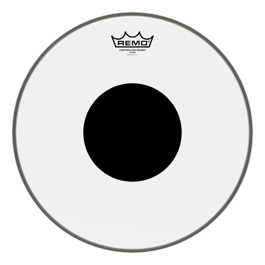 Remo Controlled Sound Clear Black Dot Drumhead