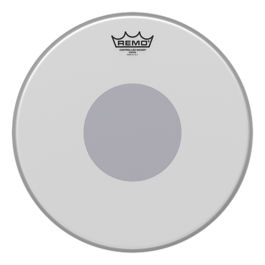 Remo Controlled Sound Coated Black Dot Drumhead