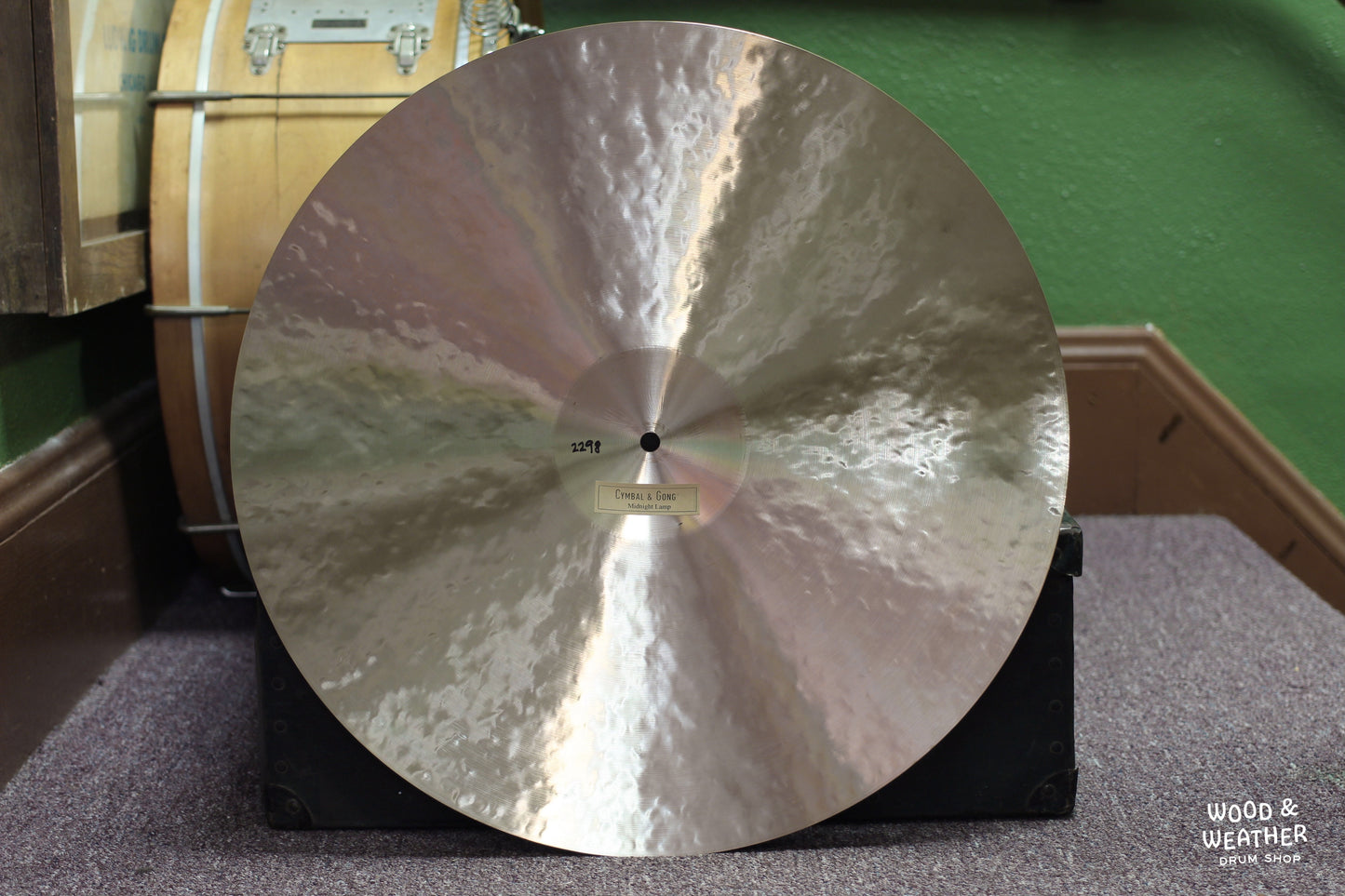 Cymbal & Gong 22" Midnight Lamp Ride Cymbal 2298g