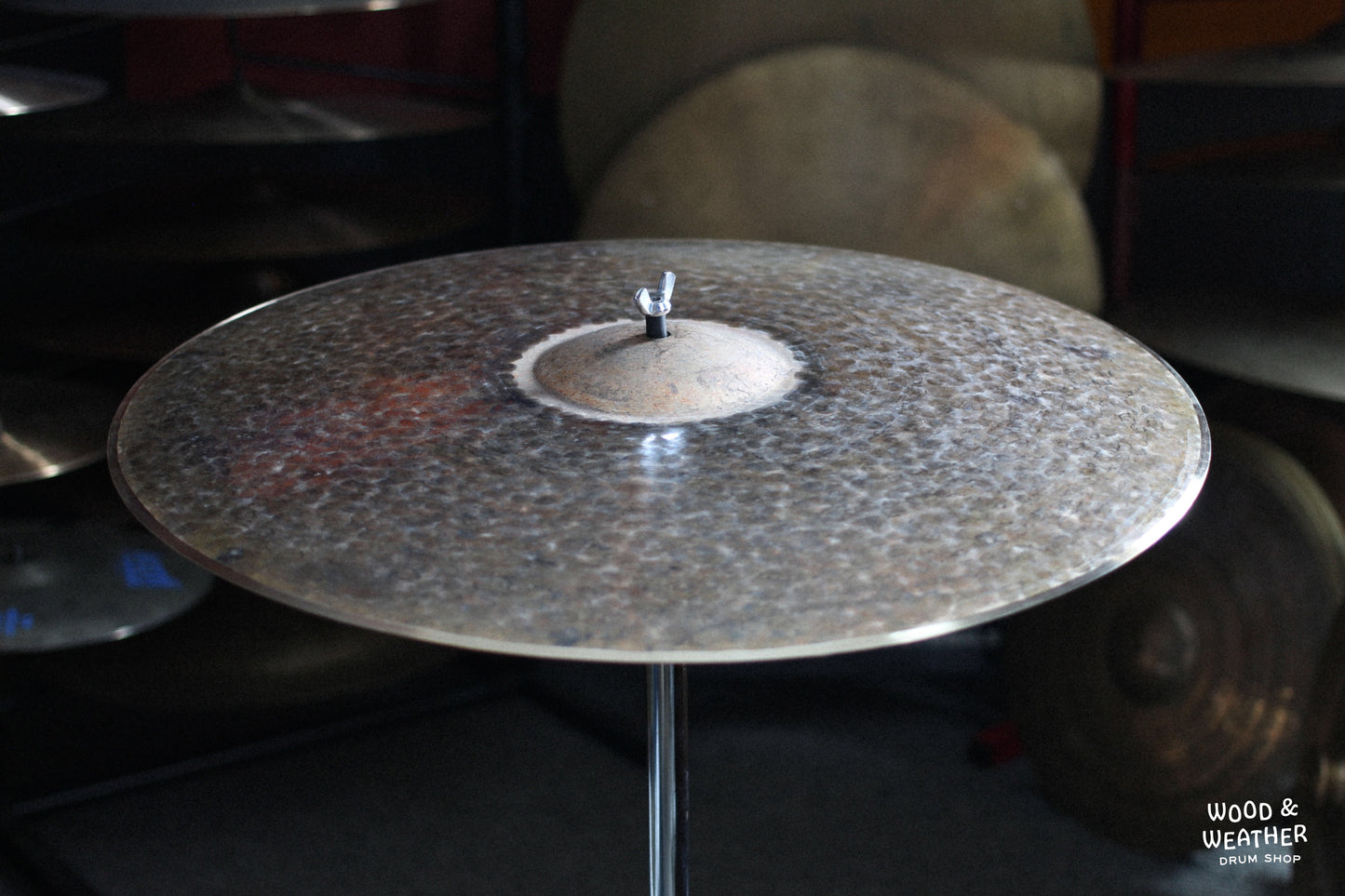 Cymbal & Gong 22" Midnight Lamp Ride Cymbal 2298g