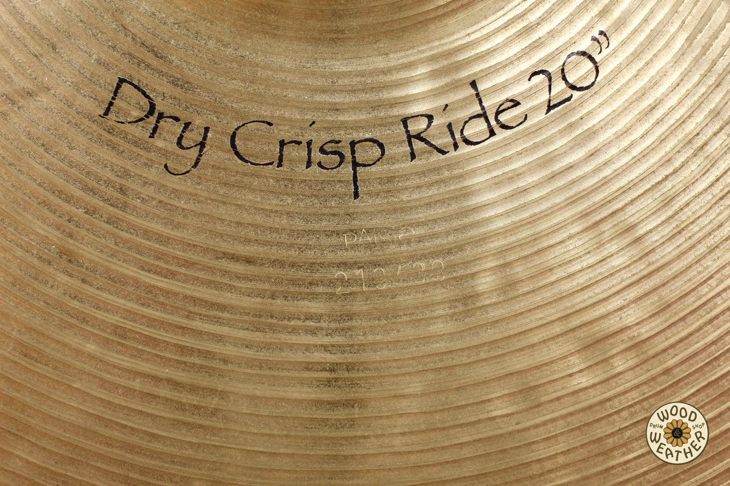 Paiste Signature Dry Crisp 20" Ride Cymbal 2320g