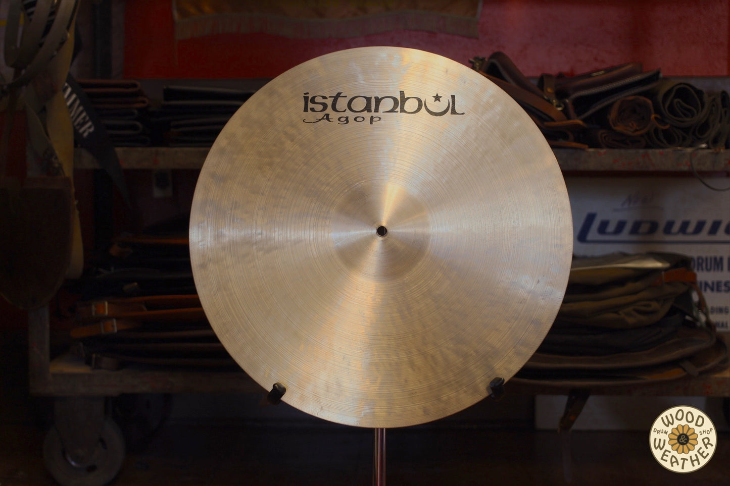 Istanbul Agop 20.5" Memphis Drum Shop 25th Anniversary Ride Cymbal 1860g - USED