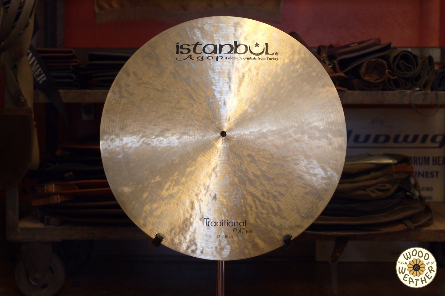 Istanbul Agop 22" Traditional Flat Ride Cymbal 2290g