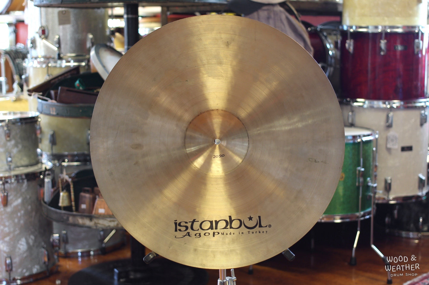 Used Istanbul Agop 22" Xist Crash Cymbal 2050g