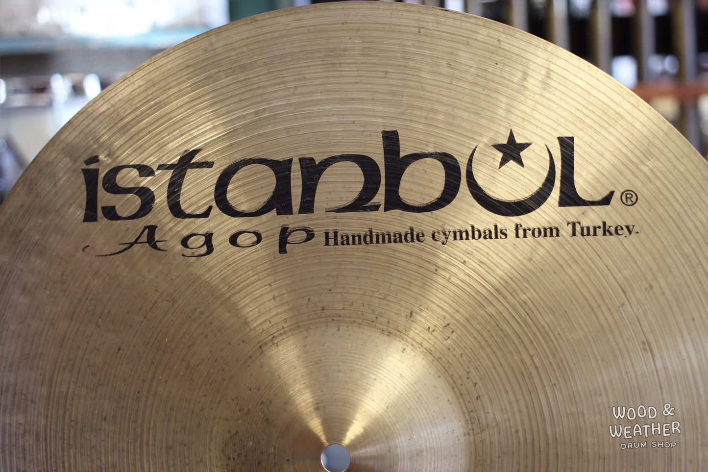 Used Istanbul Agop 17" Medium Thin Crash Cymbal 1196g