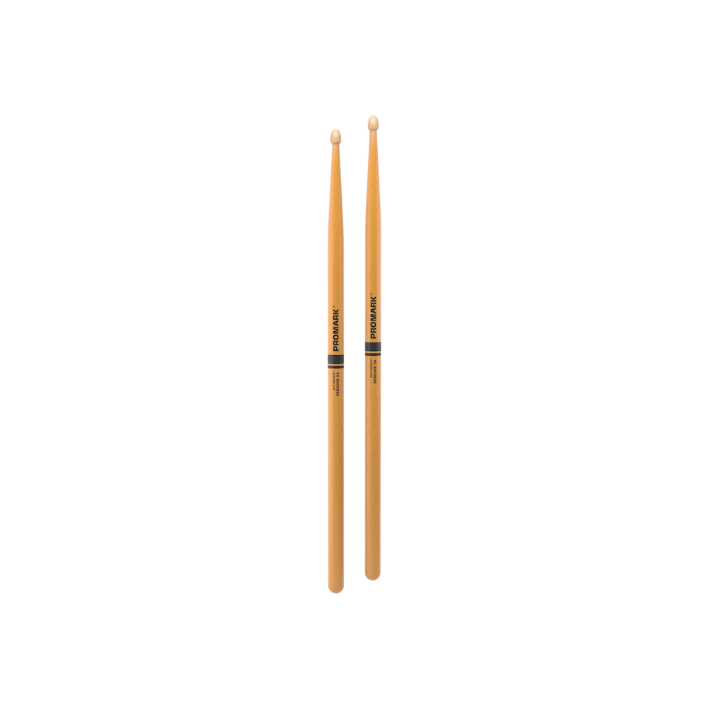 ProMark Rebound 5A ActiveGrip Clear Hickory Drumstick, Acorn Wood Tip