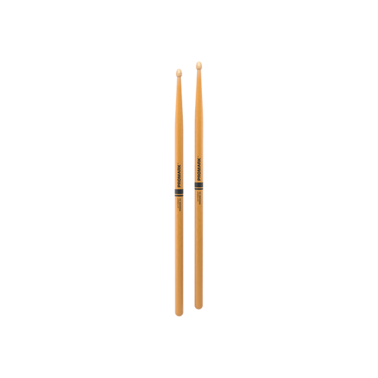 ProMark Rebound 5A ActiveGrip Clear Hickory Drumstick, Acorn Wood Tip