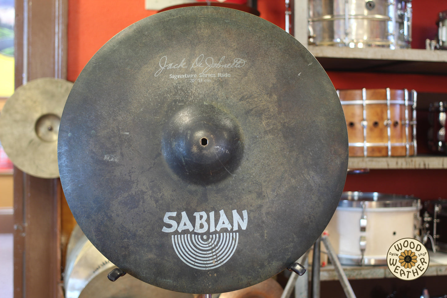 Sabian Jack DeJohnette 20" Signature Ride Cymbal 2482g