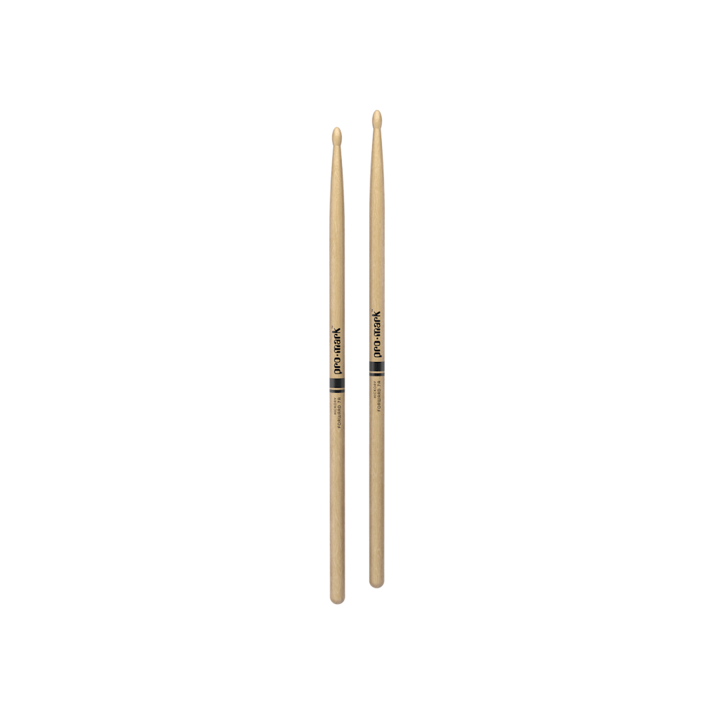 ProMark Classic Forward 7A Hickory Drumstick, Oval Wood Tip