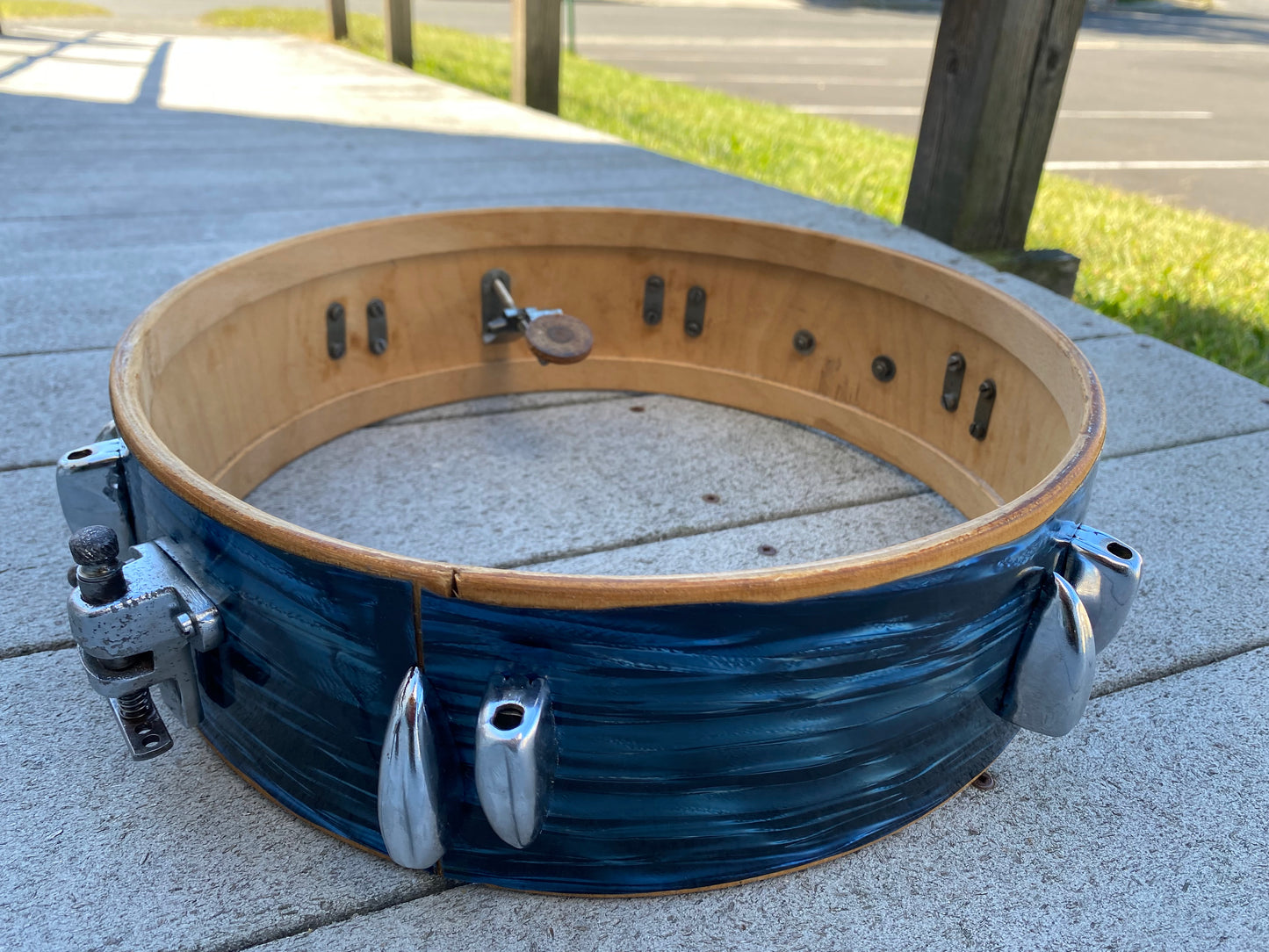 1960’s Tromsa 4"x13" Snare Drum in Blue Ripple