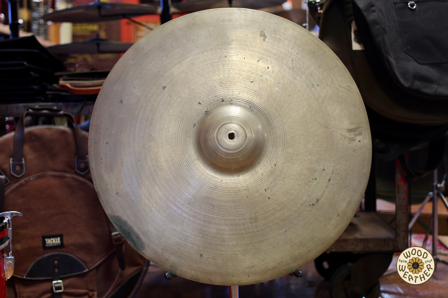 1950s A. Zildjian 20" Ride Cymbal 2878g